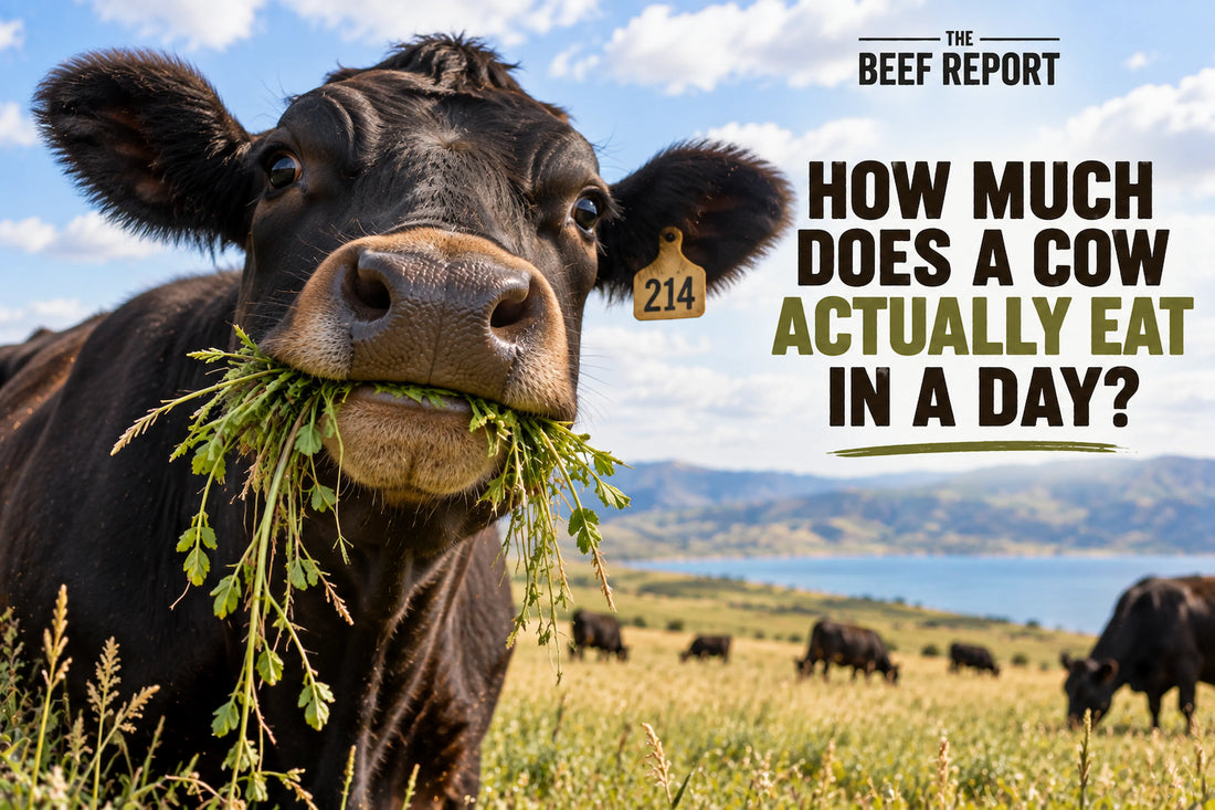 How Much Does a Cow Actually Eat in a Day?